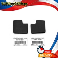 ยางฟองน้ำมุมประตู หลัง ซ้าย+ขวา 2ชิ้น สีดำ Toyota ขนาด 4x4x0.5 จำนวน 2 Pieces Land Cruiser 40 Serie