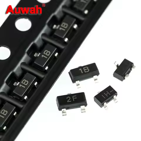 50pcs BC846A BC846B BC846W BC847A BC847B BC847C BC847W SMD Triode Transistor SOT-23 SOT-323