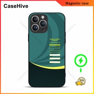 AMR24 Stroll & Alonso Phone Case for iPhone 17 Pro Max / iPhone 16 Pro Max / 15 Pro Max / 13 / Samsu