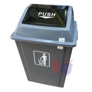 40L / 60L Swing Top Garbage Bin With Swing Lid / Dustbin / Waste Paper Bin / Trash Bin / Tong Sampah