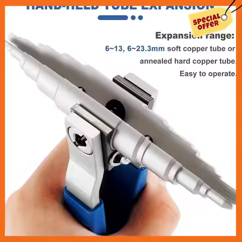 -A20Z Soft Copper Pipe Tube Expander Universal Hand Tool Manual Refrigeration Tube Expander Kit 3/8I