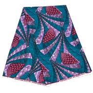 [KLPOP] Africa Ankara Prints Wax Fabric 100% Polyester Block Pattern Tissu for Sawing Party Dress Pa