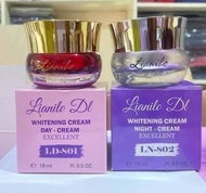 Lianilo DI Krim Pemutih Siang & Malam Skincare LN-801 y LN-802 18 ml Kualiti(Kualiti2in1)