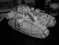 Benetbly Tank 3D Paper Model DIY