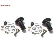 2Set for Virago XV535 1990-2001 XV 535 Motorcycle Carburetor Repair Kit Plunger Diaphragm Gasket