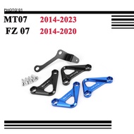 PSLER For Yamaha MT07 MT 07 FZ07 FZ 07 Footrest Bracket Logo Decoration Cover 2014 2015 2016 2017 20