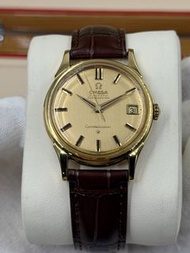 OMEGA，古董星座，18K金，561天文台機芯，34.5mm，代用扣，淨錶，狀態非常好，歡迎門市交收，旺角上海街433號長盛錶行
