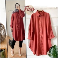 Fisa Tunik / Tunik Terbaru 2021 / Tunik Katun Rayon Termurah / Atasan