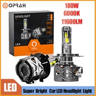 (2PCS) S810 High Power 180W Car LED Headlights 1,1600LM H4 Car Headlights H1 H11 H7 H8 HB3 9005 HB4 