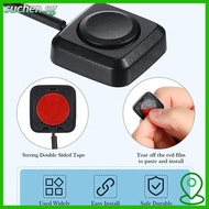 SUCHENSG Momentary Push Button, DIY Adhesive Mini Button Switch, 12V Mini Car Push Buttons