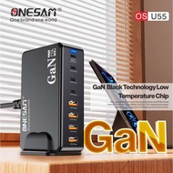 ONESAM OS-U55 150W GaN Desktop Charger / 4 PD 130W + 2 QC 20W / Super Fast Quick Charging / UK Plug