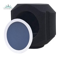 Wind Shield Acoustic Isolation Shield Filter Microphone for Record Studios Mic Sound-Absorbing Foam 