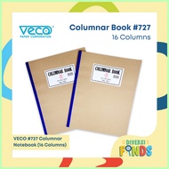 ⊐ ⛩ ⋄ Accounting Books - Veco BIG Columnar Book (16 columns)