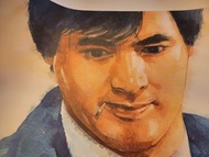 黃水斌英雄本色電影手繪海報(周潤發)