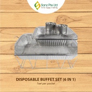 Disposable Buffet Set (6 in 1)