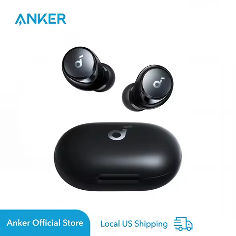 Soundcore by Anker Space A40 Adaptive Active Noise Cancelling Wireless Earbuds, Reduce Noise, Ultra 