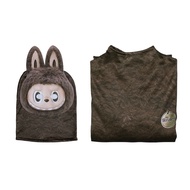 XL Kain Cosplay Labubu Reka Bentuk MONSTERS POP THE MART Jumpsuits Sehelai Sesuai untuk Pentas Hallo