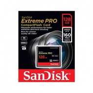 SanDisk Extreme Pro CompactFlash 128GB 記憶卡 160M 高速CF卡 專業攝影（SD-CF160M-128G）