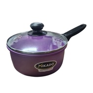 MIKADO PAN SAUCE PAN WITH HANDLE LID UK 16 CM, 18 CM