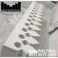 LISPLANG GRC/PVC MOTIF GIGI BALANG (20 cm x 120 cm)