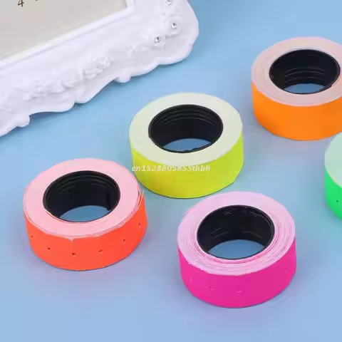 500pcs/roll Colorful Price Label Paper Tag Mark Sticker For MX-5500 Labeller