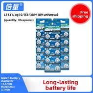 Doublepow | Button Battery LR1130 L1131 LR54 AG10 389A LR41 AG3 1.5V