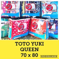 LELONG TOTO YUKI QUEEN SIZE(RANDOM ATAU PILIH)