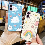 Rainbow cloud flexible case iphone 17 16 15 14 13 12 11 xr xs max 8 7 6 pro max plus mini 6s 6g 7g 8