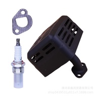 Sesuai untuk Honda GX160/200 Pam Air Penyenyap Paip Ekzos Gasket Palam Pencucuh 18300-ZE1-900