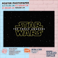 Starwars Poster Wall Decoration Darth Vader Jedi Vintage Space Futuristic Theme Jedi Custom Display 