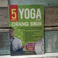 5 minutes yoga for Busy people. bonus 5 minutes yoga CD.