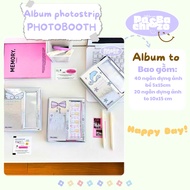 Photobooth Korean Vibe Glitter Silver Album - Preserves Beautiful Memories