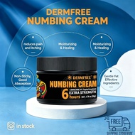 DERMFREE Numbing Cream – 4% Lidocaine Topical Anesthetic | Provides 6 Hours of Relief | 1.76 oz (50g