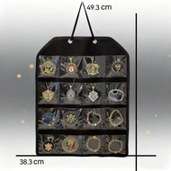 Button badge show bag 16 hole in one show bag Button badge display rack, Button badge storage hangin