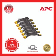 [PRE ORDER] APC AP8706S-WW Power Cord Kit (6 ea), Locking, C13 to C14, 1.8m