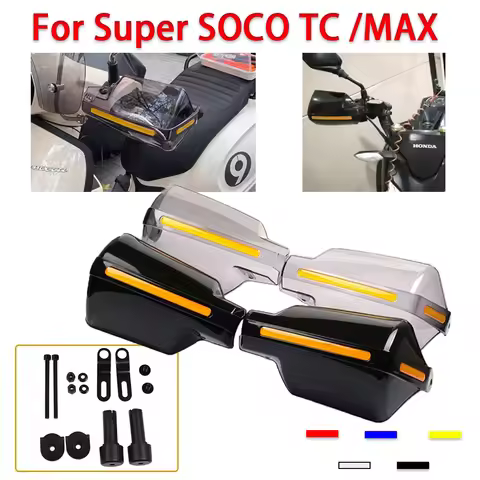Motorcycle Shield Windproof Handlebar HandGuards Protector Parts For Super SOCO TC MAX Pro TS CPX TS