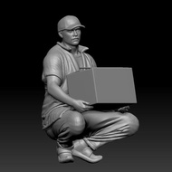 :0:0:0] Figure scale 1/64 courier code 9