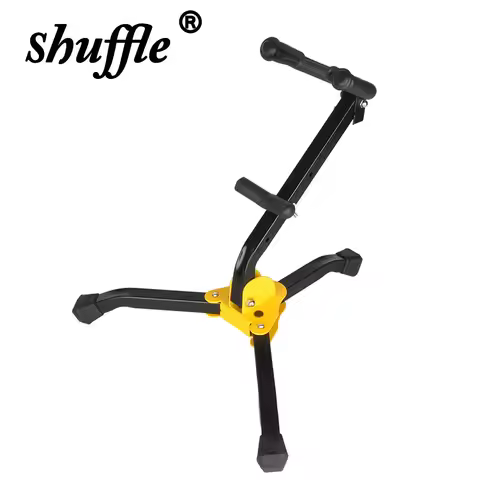 Alto Saxophone Stand Foldable Woodwind Instrument Accessories Tripod Holder Portable Metal Floor Bra