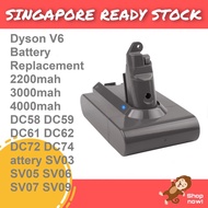 Compatible Dyson V6 vacuum replacement battery OEM 21.6V 2200mAh DC58 DC59 DC61 DC62 DC72 DC74 SV03 