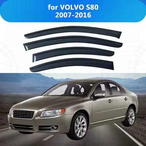 VOLVO S80 Weathershield Weathershield for VOLVO S80 2007 2008 2009-2016 Sun Rain Deflector Guard Car