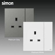 Simon M7 AIR Series Ultra Thin Perfect Square Modern Wall Switch Socket 1G 2G 3G 4G 13A Flat 20A 13A