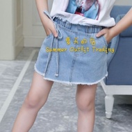 SUMMER☀️#3-8T #Summer girl short denim pant