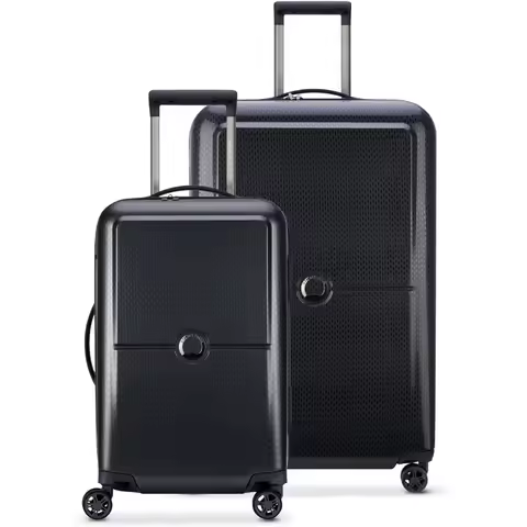 DELSEY PARIS Turenne Hardside Luggage with Spinner Wheels, Black, 2-Piece Set (19/27)