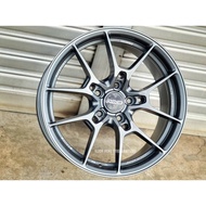 New Car Sport Rim THAILAND RAYS WHEELS VOLK RACING G025 17x8J 5x113 ET40 Matt Gun Metal Milling - RE