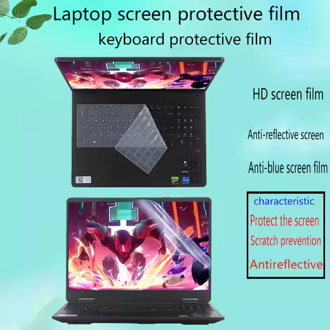 For 16inch HP OMEN Gaming Laptop 16t-am 16-ap Keyboard film notebook HD screen film privacy protecti