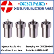 4Pcs/Lot Diesel Fuel Injector Nozzle Tip 105000-1970 093400-0090 DN40SDND32 Injection Nozzles for Mi