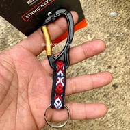 Eiger1989 Carabiner Ethnic Keychain Black Best Quality Lowest Price