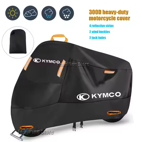 For KYMCO Xciting 250 300 400 AK550 CT250 CT300 S400 Motorcycle Cover Waterproof Outdoor Rain Dustpr