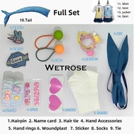 สินค้าหมดแล้ว ไม่ได้สั่งผลิตใหม่ Gawr Gura Hololive En Vtuber ชุดคอสเพลย์ชุดนักเรียน ชุดนักเรียนประถ