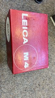 Leica M4 box and packing